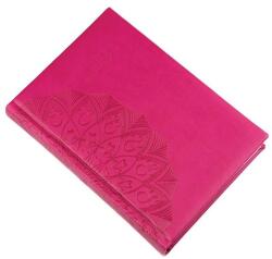 Realsystem Határidőnapló REALSYSTEM Librobello B/6 napi fehér lapos pink 2025 (5421-28)