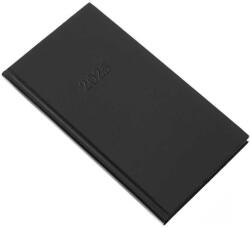 REALSYSTEM Zsebnaptár REALSYSTEM Standard álló fehér lapos fekete 2025 (5811-01)
