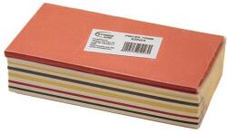 FORTUNA Pincérblokk FORTUNA 6, 5x13 cm ragasztott színes (FO00177) - forpami