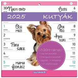LIZZY CARD Falinaptár mágneses LIZZY CARD 220x220mm 2 hetes Kutyák 2025 (21197)