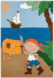 Bakero Dětský koberec Kids Treasure blue Szőnyeg (140x200 cm)