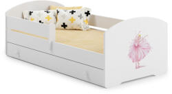Kobi Gyermekágy Luk 140x70 fiókkal - Hercegnő a koronában