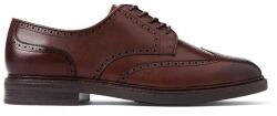 Ralph Lauren bőr félcipő Asher Wgtip barna, férfi, 803955640003 - barna Férfi 42