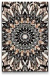 Gyémántszemes kirakó - Tükör mandala Méret: 20x30cm, Keretezés: Keret nélkül (csak a vászon), Gyémántok: Kerek