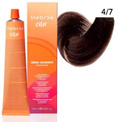 Inebrya Color PPD-mentes vegán hajfesték 4.7 - hajvarazs