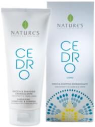 Natures Cedro Man energetizáló tusfürdő és sampon, 200 ml