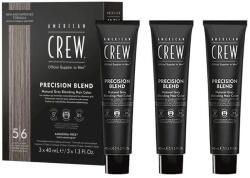 American Crew Precision Blend férfi hajszínező Medium Ash (5-6), közép-hamvas, 3x40 ml - hajvarazs