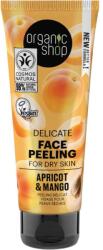 Organic Shop Delicate arcpeeling sárgabarackkal és tejsavval, 75 ml - hajvarazs