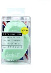 Tangle Teezer Thick & Curly hajkefe sűrű és göndör hajhoz, Pixie Green - hajvarazs