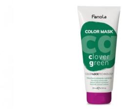 Fanola Color Mask színező hajpakolás, Clover Green, zöld, 200 ml - hajvarazs