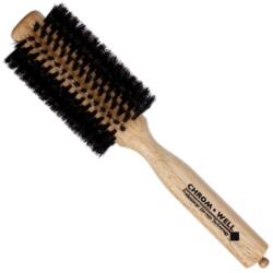 Chrom Well vaddisznósörte körkefe, 18 mm - hajvarazs