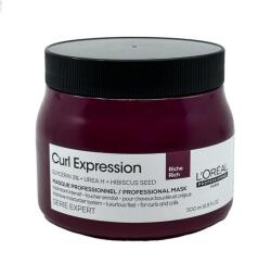 L'Oréal Serie Expert Curl Expression Rich mélyen hidratáló hajpakolás göndör hajra, 500 ml - hajvarazs