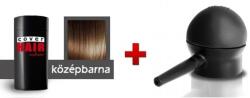 Cover Hair Volume hajdúsító, 30 g, középbarna + szórófej - hajvarazs