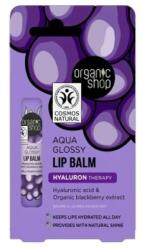 Organic Shop Hyaluron Therapy ajakbalzsam hialuronsavval és bio szederkivonattal, 10 ml - hajvarazs