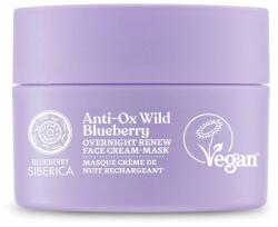 Natura Siberica Blueberry Siberica Anti-Ox Vad áfonya megújító éjszakai arckrém-maszk, 50 ml - hajvarazs