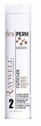 Raywell dauervíz keratinnal 2 - sérült és töredezett hajra, 250 ml - hajvarazs
