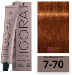 Schwarzkopf Igora Royal Absolutes hajfesték, 7-70 - hajvarazs