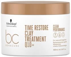 Schwarzkopf Bonacure Clean Preformance Time Restore Q10 Clay hajpakolás, 500 ml - hajvarazs