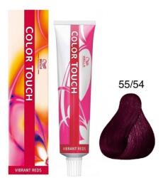 Wella Color Touch Vibrant Red intenzív vörös hajszínező 55/54 - hajvarazs
