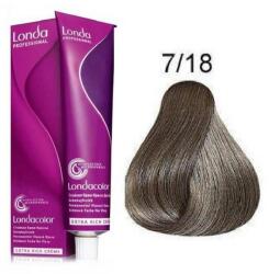 Londa Professional Color krémhajfesték 60 ml, 7/18 - hajvarazs