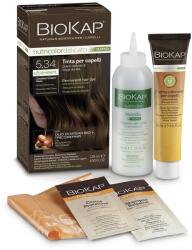 BioKap NutriColor Rapid tartós hajfesték Nr 5.34 Honey Chestnut, 135 ml - hajvarazs