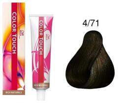 Wella Professionals Color Touch tartós hajszínező 4/71 - hajvarazs