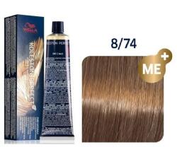 Wella Professional Koleston Perfect Me+ krémhajfesték, 8/74 - hajvarazs