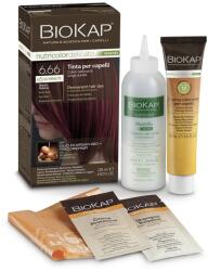BioKap NutriColor Rapid tartós hajfesték Nr 6.66 Ruby Red, 135 ml - hajvarazs