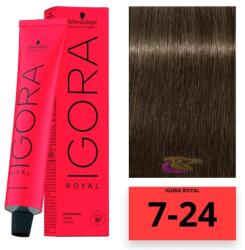 Schwarzkopf Igora Royal hajfesték 7-24 - hajvarazs
