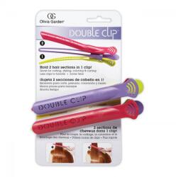 Olivia Garden Double Clip feltűző csipesz, 2 db - hajvarazs