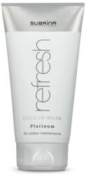 Subrina Refresh Colour hajszínező pakolás, Platinum, 150 ml - hajvarazs