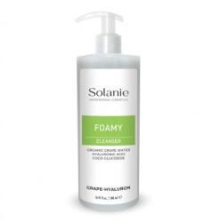 Solanie szőlő-hialuron habzó lemosó gél, 500 ml - hajvarazs