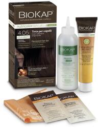 BioKap NutriColor Rapid tartós hajfesték Nr 4.05 Chocolate Chestnut, 135 ml - hajvarazs