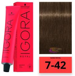 Schwarzkopf Igora Royal hajfesték 7-42 - hajvarazs