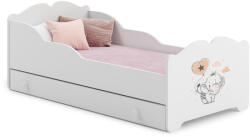 Kobi Gyermekágy Anna 140x70 fiókkal - Elefánt