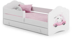 Kobi Wave gyerekágy 140x70 fiókkal - Cat