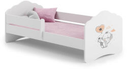 Kobi Hullám egyszemélyes ágy 140x70 korlátos - Elephant