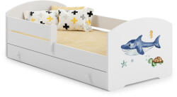 Kobi LUK gyerekágy 160x80 fiókkal - Shark