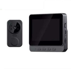 SilverHome 4, 3" Vezeték Nélküli Videó Kaputelefon - HD Éjjellátással (ar1n-104113)