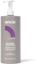 Sens.ùs Balsam Pentru Par Blond Sau Decolorat Cu Efect Anti-Ingalbenire Sensus Illumyna Blonde Conditioner, Gramaj: 900 ml