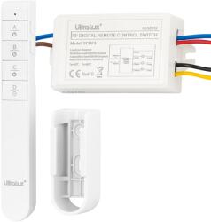 Ultralux ТРИКАНАЛЕН КЛЮЧ С rf ДИСТАНЦИОННО УПРАВЛЕНИЕ 220v ac (scrf3)