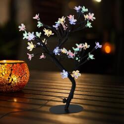 Hongda Lightning Pomisor decorativ sarbatori, iluminat 36 LED multicolor, 40 cm (HL-POMISOR36LEDCOLOR)