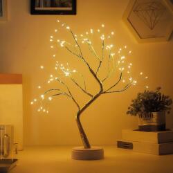 Hongda Lightning Bonsai artifical, incarcare USB baterii AAA , 108 led-uri, alb cald (HL-QX-SD2195WW)