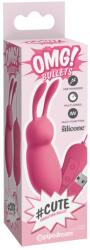 Pipedream - OMG! Vibrator Mini, Pipedream OMG! , Bullet #Cute, roz Vibrator