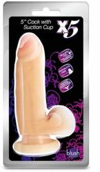 Blush Novelties Dildo, Blush, X5, ventuza, 13 cm Dildo