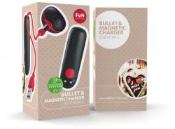 FUN FACTORY Vibrator mini, Fun Factory, Bullet & Magnetic Charger, negru Vibrator