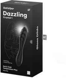 Satisfyer Dop anal, Satisfyer, Dazzling Crystal 1, negru