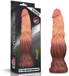 Lovetoy Dildo, Lovetoy, dual-layered 24cm, silicon lichid Dildo