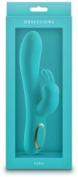 NS Novelties Vibrator, NS Toys, Hera, silicon flexibil, verde deschis Vibrator