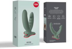 FUN FACTORY Dildo, Fun Factory, RYDE, măsliniu, mărime medie Dildo
